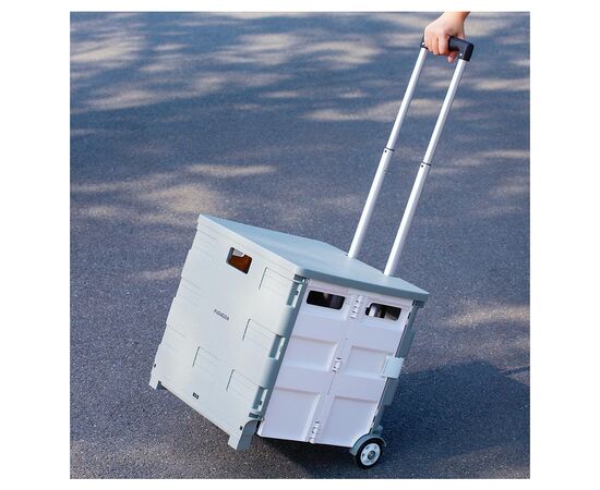 Сумка-тележка Xiaomi MAIWEI Trolley Case Grey 55L (Ф24877), изображение 8 Сумка-тележка Xiaomi MAIWEI Trolley Case Grey 55L (Ф24877), изображение 8
