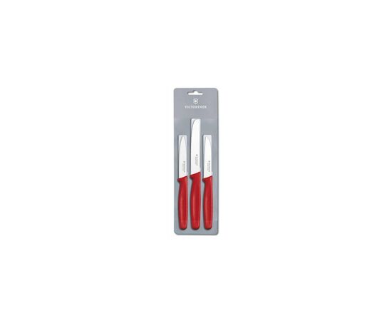 Набір ножів Victorinox Standard Paring Set Red (5.1111.3)
