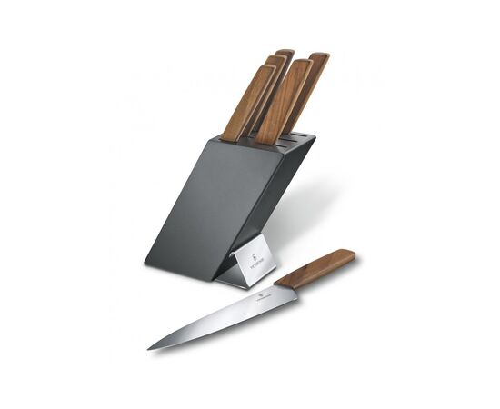 Набор ножей Victorinox Swiss Modern Cutlery Block (6.7186.6), изображение 2 Набор ножей Victorinox Swiss Modern Cutlery Block (6.7186.6), изображение 2