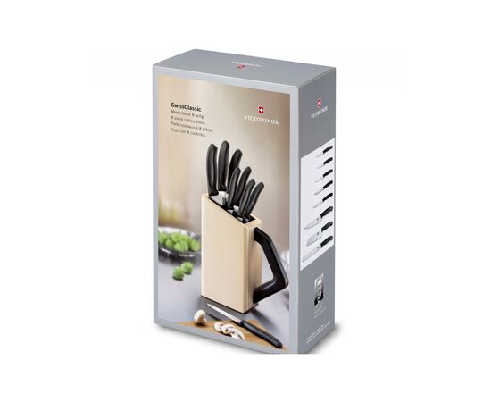 Набор ножей Victorinox SwissClassic Cutlery Block 8 шт (6.7173.8), изображение 4 Набор ножей Victorinox SwissClassic Cutlery Block 8 шт (6.7173.8), изображение 4