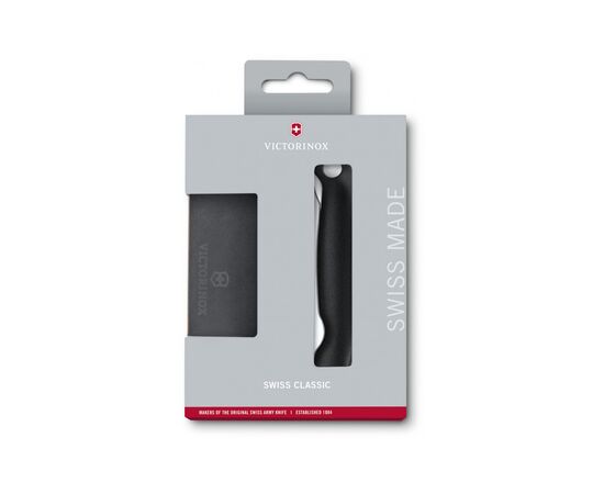 Набір ножів Victorinox SwissClassic Cutting Board Set Black (6.7191.F3)