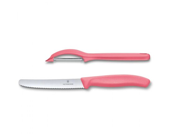 Набор ножей Victorinox SwissClassic Paring Set Universal Light Red (6.7116.21L12), изображение 2 Набор ножей Victorinox SwissClassic Paring Set Universal Light Red (6.7116.21L12), изображение 2