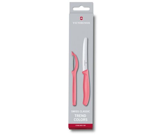 Набір ножів Victorinox SwissClassic Paring Set Universal Light Red (6.7116.21L12)