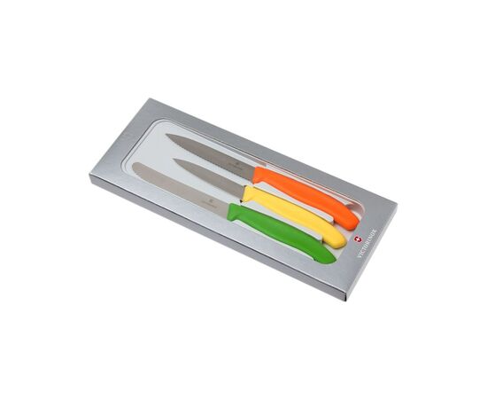 Набор ножей Victorinox SwissClassic Paring Set 3 шт Color (6.7116.31G), изображение 2 Набор ножей Victorinox SwissClassic Paring Set 3 шт Color (6.7116.31G), изображение 2