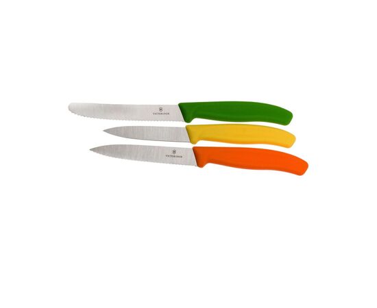 Набор ножей Victorinox SwissClassic Paring Set 3 шт Color (6.7116.31G), изображение 3 Набор ножей Victorinox SwissClassic Paring Set 3 шт Color (6.7116.31G), изображение 3