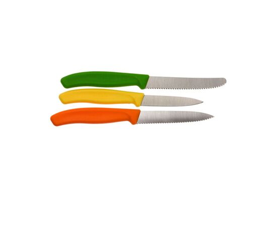 Набор ножей Victorinox SwissClassic Paring Set 3 шт Color (6.7116.31G), изображение 4 Набор ножей Victorinox SwissClassic Paring Set 3 шт Color (6.7116.31G), изображение 4