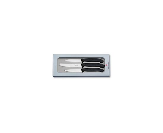 Набір ножів Victorinox SwissClassic Paring Set 3 шт Black (6.7113.3G)