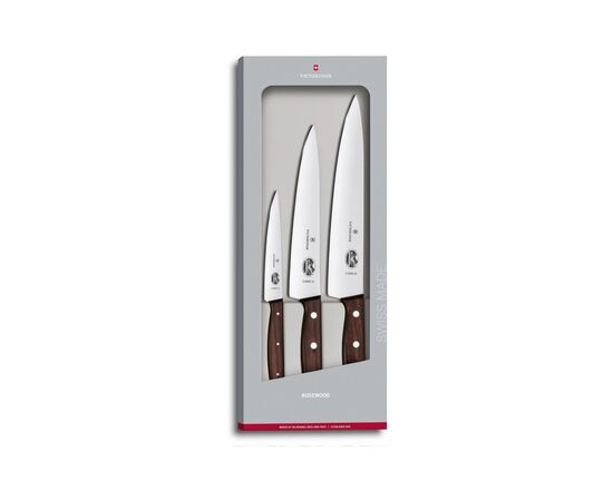 Набор ножей Victorinox Rosewood Carving Set 3 шт (5.1050.3G)