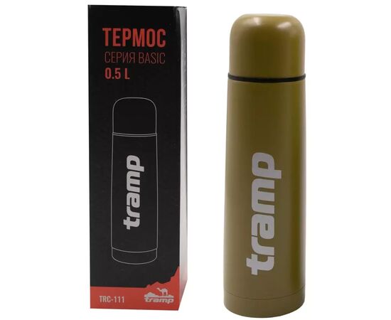 Термос Tramp Basic 0.5 л Khaki (UTRC-111-khaki), изображение 6 Термос Tramp Basic 0.5 л Khaki (UTRC-111-khaki), изображение 6