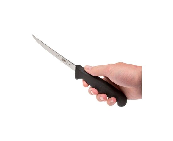 Кухонный нож Victorinox Fibrox Boning 12 см Black (5.6203.12), изображение 6 Кухонный нож Victorinox Fibrox Boning 12 см Black (5.6203.12), изображение 6
