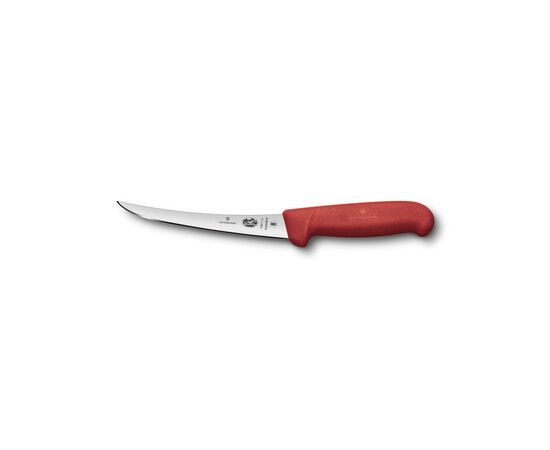 Кухонний ніж Victorinox Fibrox Boning Flexible 15 см Red (5.6611.15)