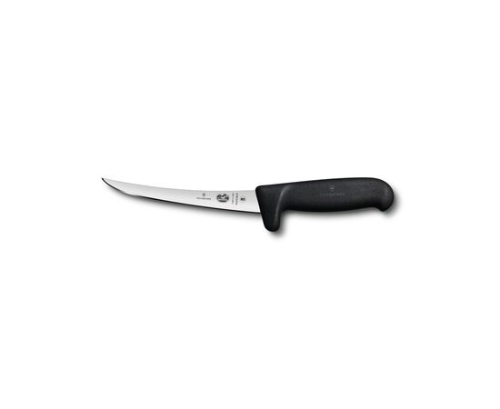 Кухонный нож Victorinox Fibrox Boning Flexible 15 см Safety Grip Black (5.6613.15M)