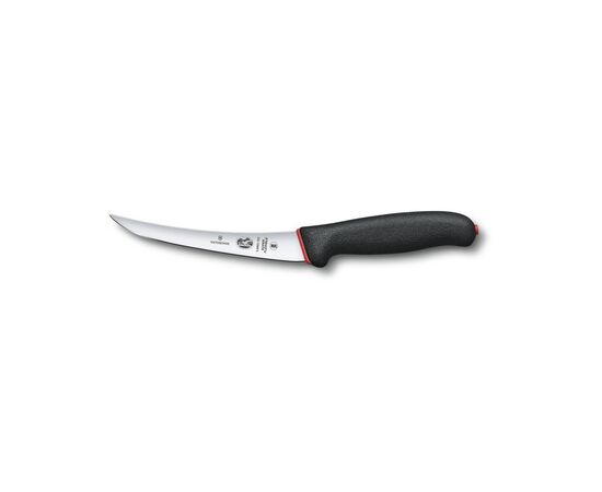 Кухонный нож Victorinox Fibrox Boning Superflex 15 см Dual Grip Black (5.6663.15D)