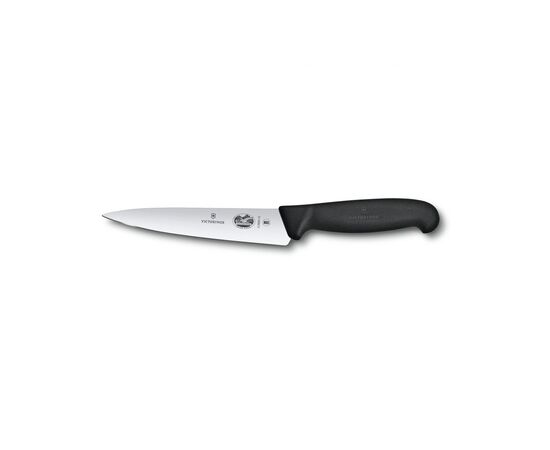 Кухонный нож Victorinox Fibrox Kitchen 15 см Black (5.2003.15)