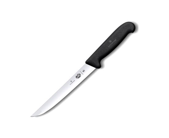 Кухонный нож Victorinox Fibrox Carving 18 см Black (5.2803.18), изображение 2 Кухонный нож Victorinox Fibrox Carving 18 см Black (5.2803.18), изображение 2