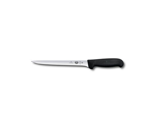 Кухонний ніж Victorinox Fibrox Filleting Flexible 20 см Black (5.3763.20)