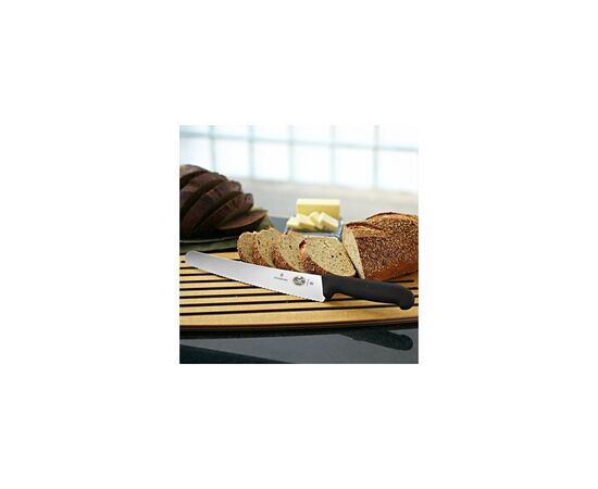 Кухонный нож Victorinox Fibrox Pastry 26 см Serrated Black (5.2933.26), изображение 2