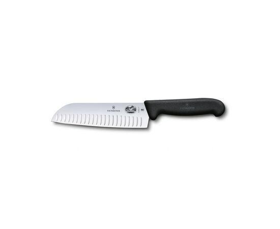 Кухонный нож Victorinox Fibrox Santoku 17 см Black (5.2523.17)