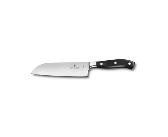 Кухонний ніж Victorinox Grand Maitre Santoku 17 см Black (7.7303.17G)