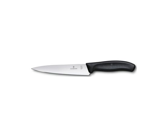 Кухонный нож Victorinox SwissClassic Kitchen 15 см Black (6.8003.15B)