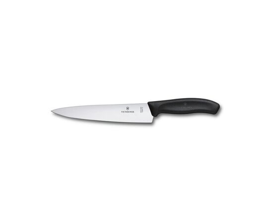 Кухонный нож Victorinox SwissClassic Carving 19 см Black (6.8003.19B), изображение 2 Кухонный нож Victorinox SwissClassic Carving 19 см Black (6.8003.19B), изображение 2