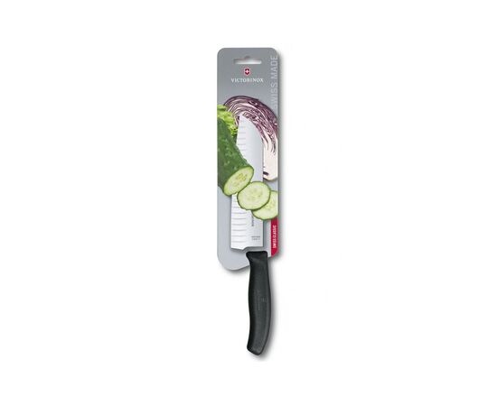 Кухонный нож Victorinox SwissClassic Santoku 17 см Black (6.8523.17B)