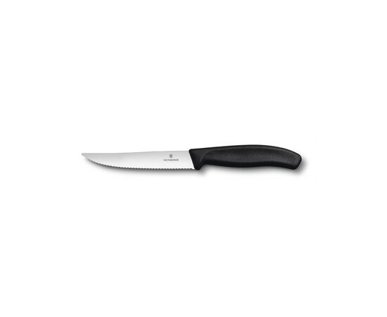 Кухонный нож Victorinox SwissClassic SteakPizza 12 см Serrated Black (6.7933.12)