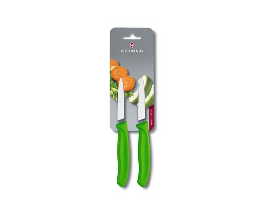 Набор ножей Victorinox SwissClassic Paring Set 8 см Green (6.7606.L114B)