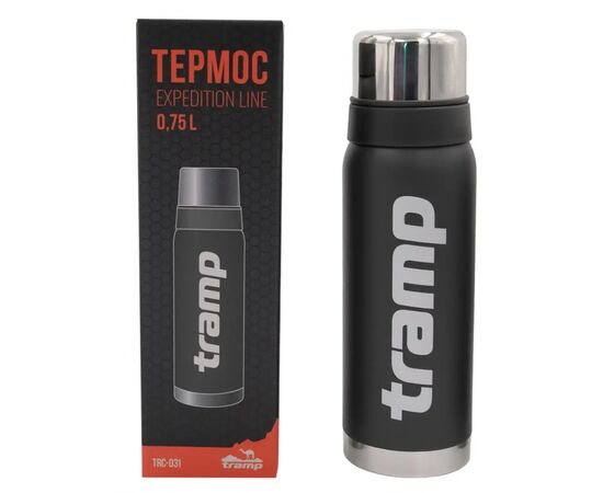 Термос Tramp Expedition Line 0.75 л Grey (UTRC-031-grey), изображение 3 Термос Tramp Expedition Line 0.75 л Grey (UTRC-031-grey), изображение 3