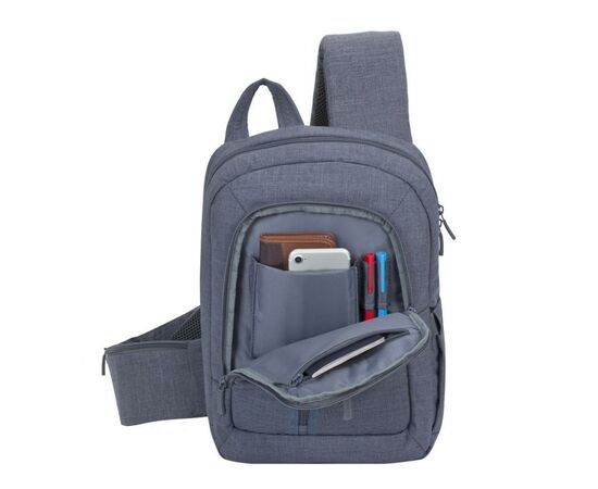 Рюкзак для ноутбука RivaCase 13.3" 7529 Grey (7529Grey), изображение 4 Рюкзак для ноутбука RivaCase 13.3" 7529 Grey (7529Grey), изображение 4