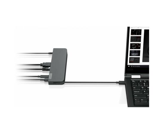 Порт-репликатор Lenovo USB-C Mini Dock (40AU0065EU), изображение 4 Порт-репликатор Lenovo USB-C Mini Dock (40AU0065EU), изображение 4
