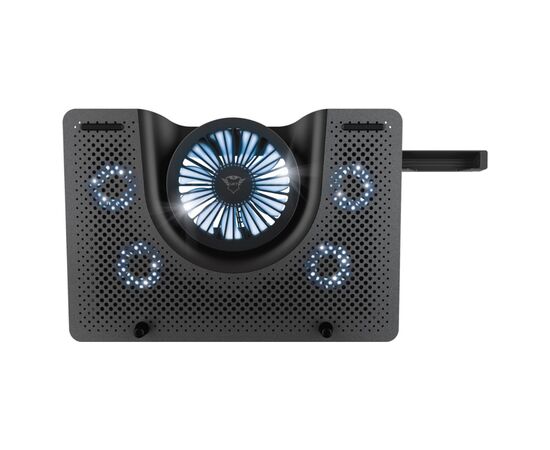 Подставка для ноутбука Trust GXT 1125 Quno Laptop Cooling Stand (23581), изображение 2 Подставка для ноутбука Trust GXT 1125 Quno Laptop Cooling Stand (23581), изображение 2