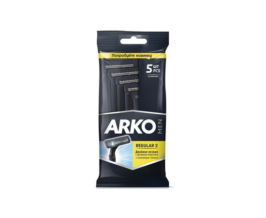 Бритва ARKO Regular 2 двойное лезвие 5 шт. (8690506414146)
