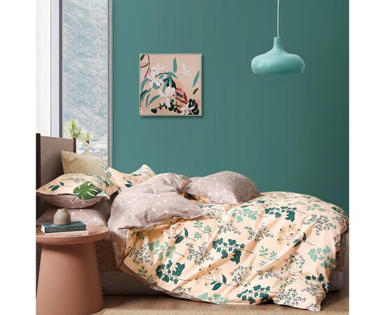 Постельное белье Home Line Флориано сатин евро (154563)