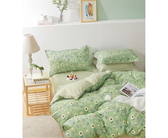 Постельное белье Home Line Невесточки сатин евро (154577)