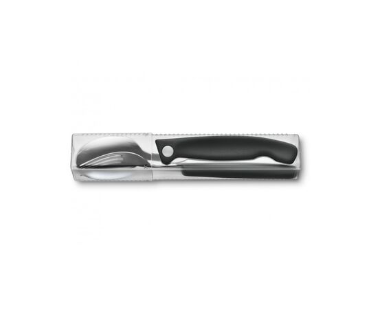 Набор столовых приборов Victorinox SwissClassic Table Set 3 шт Black (6.7192.F3), изображение 3 Набор столовых приборов Victorinox SwissClassic Table Set 3 шт Black (6.7192.F3), изображение 3
