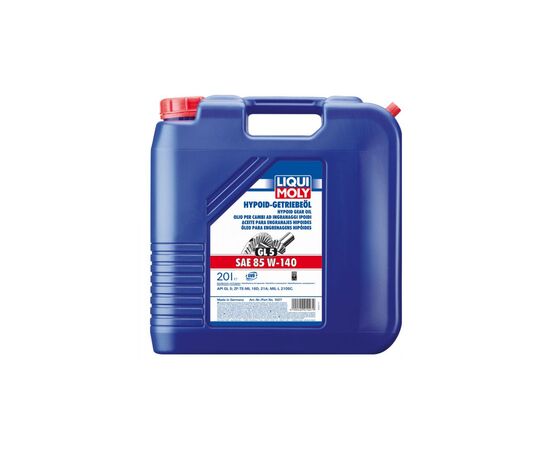 Трансмиссионное масло Liqui Moly Hypoid-Getriebeoil SAE 85W-140 GL5  20л. (1027)