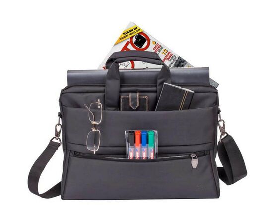 Сумка для ноутбука RivaCase 15.6" 8630 Black (8630Black), изображение 2 Сумка для ноутбука RivaCase 15.6" 8630 Black (8630Black), изображение 2