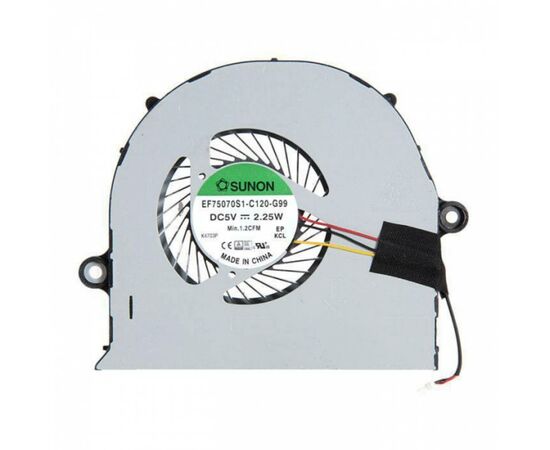 Вентилятор ноутбука Acer Aspire E5-471/471G/571/571G DC(5V,0.5A) 3pin (DFS561405FL0T/DC28000ERF0/EF75070S1-C120-G99), изображение 2 Вентилятор ноутбука Acer Aspire E5-471/471G/571/571G DC(5V,0.5A) 3pin (DFS561405FL0T/DC28000ERF0/EF75070S1-C120-G99), изображение 2