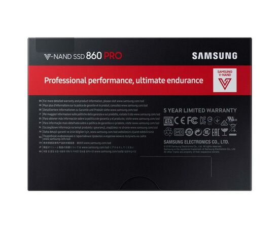 Накопитель SSD 2.5" 512GB Samsung (MZ-76P512BW), изображение 7 Накопитель SSD 2.5" 512GB Samsung (MZ-76P512BW), изображение 7