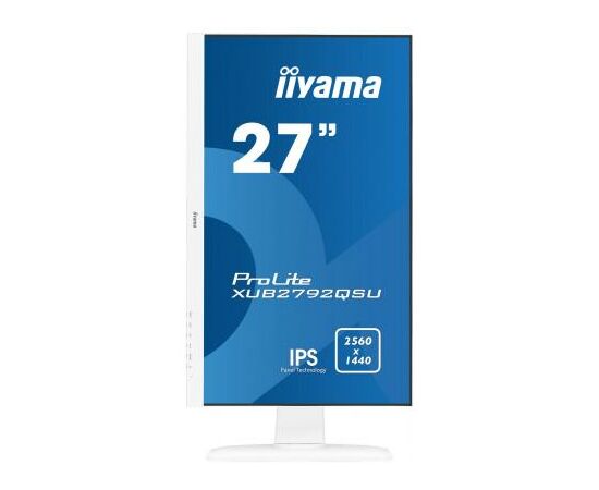 Монітор iiyama XUB2792QSU-W1, зображення 8 Монітор iiyama XUB2792QSU-W1, зображення 8
