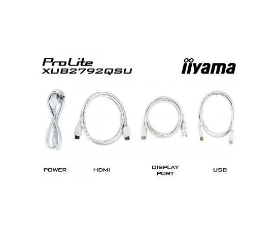 Монітор iiyama XUB2792QSU-W1, зображення 9 Монітор iiyama XUB2792QSU-W1, зображення 9