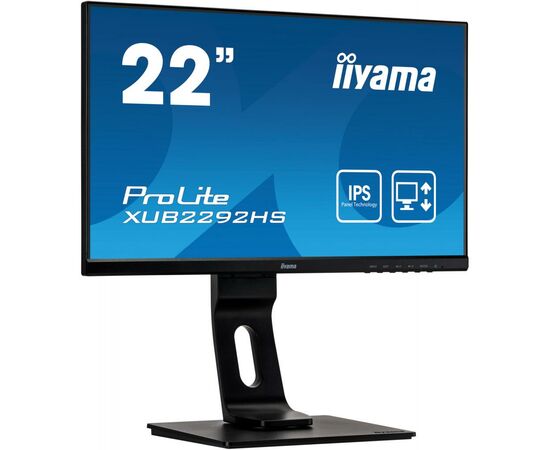 Монітор iiyama XUB2292HS-B1, зображення 2 Монітор iiyama XUB2292HS-B1, зображення 2
