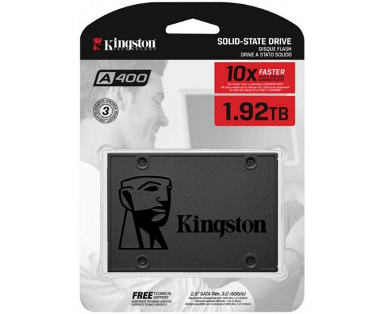 Накопитель SSD 2.5" 1.92TB Kingston (SA400S37/1920G)