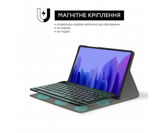 Чехол для планшета AirOn Premium Samsung Galaxy Tab A7 T500 Bluetooth keyboard (4822352781054), изображение 5 Чехол для планшета AirOn Premium Samsung Galaxy Tab A7 T500 Bluetooth keyboard (4822352781054), изображение 5