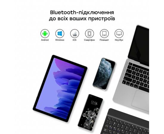 Чехол для планшета AirOn Premium Samsung Galaxy Tab A7 T500 Bluetooth keyboard (4822352781054), изображение 9 Чехол для планшета AirOn Premium Samsung Galaxy Tab A7 T500 Bluetooth keyboard (4822352781054), изображение 9