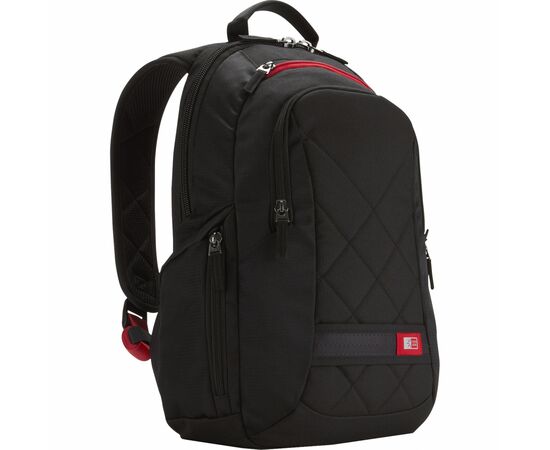 Рюкзак для ноутбука Case Logic 14" Sporty DLBP-114 Black (3201265), изображение 3 Рюкзак для ноутбука Case Logic 14" Sporty DLBP-114 Black (3201265), изображение 3