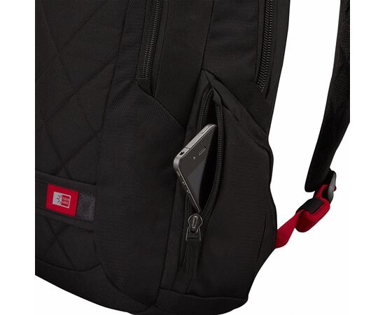 Рюкзак для ноутбука Case Logic 14" Sporty DLBP-114 Black (3201265), изображение 6 Рюкзак для ноутбука Case Logic 14" Sporty DLBP-114 Black (3201265), изображение 6