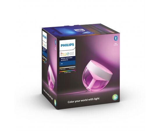 Настольная лампа Philips Hue Iris, Color, BT, DIM, біла (929002376101), изображение 8 Настольная лампа Philips Hue Iris, Color, BT, DIM, біла (929002376101), изображение 8
