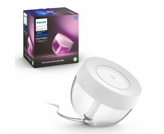 Настольная лампа Philips Hue Iris, Color, BT, DIM, біла (929002376101)